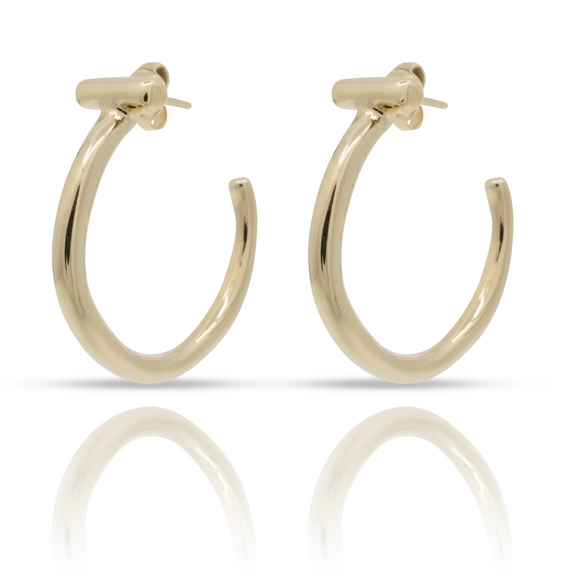 Золотые серьги женские Заряженный UNOde50 It's Electrifying, изображение 3