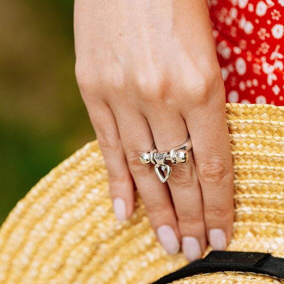 Серебряная подвеска женская Сердечко UNOde50 My Heart, изображение 4