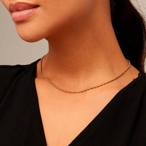 Золотая цепочка женская утонченная UNOde50 Mychain, изображение 4