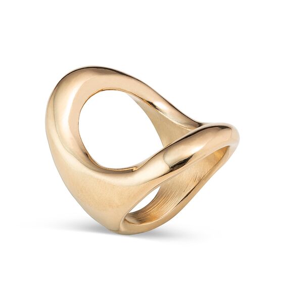 Золотое кольцо женское UNOde50 The One, Размер (мм): 17,3-17,7