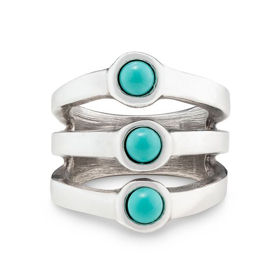 Серебряное кольцо многослойное с муранским стеклом UNOde50 Soul, Размер (мм): 17,3-17,7, изображение 2