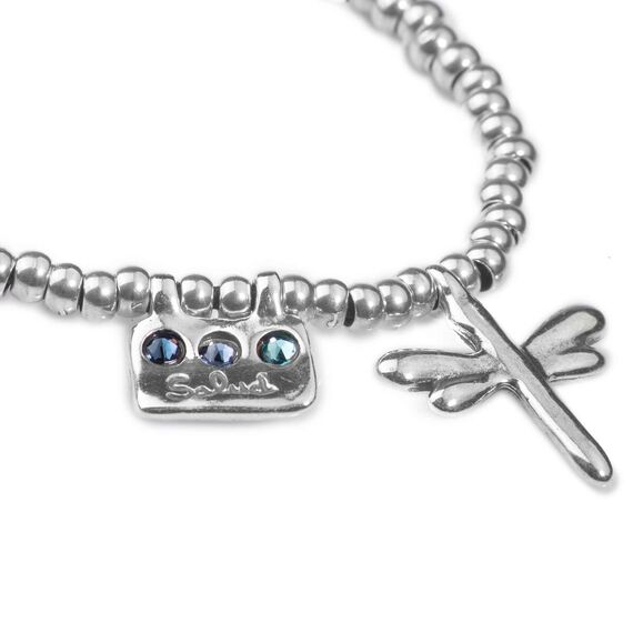 Серебряный браслет женский с кристаллами Сваровски UNOde50 Heal-me, Размер (мм): 155, изображение 2