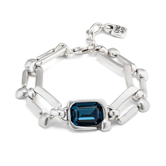 Серебряный браслет женский с кристаллом Сваровски UNOde50 UNCONVENTIONAL