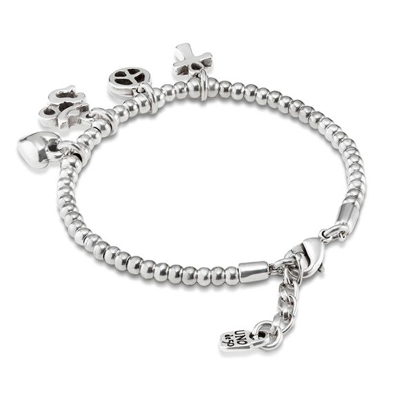 Серебряный браслет женский с подвесками талисманами UNOde50 Beliefs, изображение 2