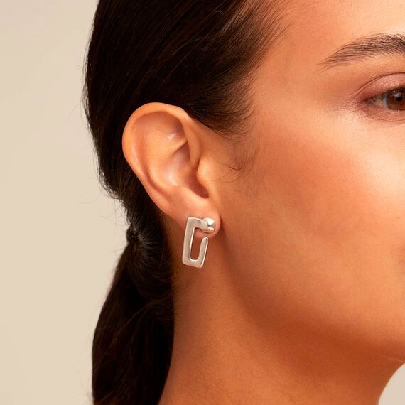 Серебряные серьги женские Гвоздь UNOde50 Unusual, изображение 4