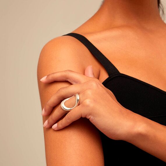 Серебряное кольцо женское UNOde50 The One, Размер (мм): 19,1-19,5, изображение 4