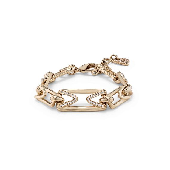 Золотой браслет женский на руку с топазами UNOde50 Impressive Topaz