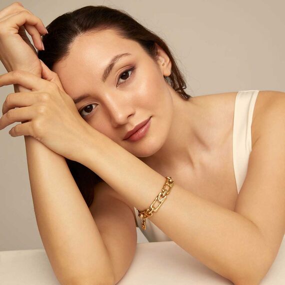 Золотой браслет женский UNOde50 Splendid, Размер (мм): 155, изображение 4