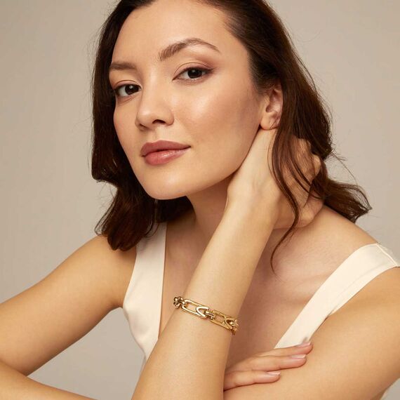 Золотой браслет женский UNOde50 Splendid, Размер (мм): 155, изображение 5