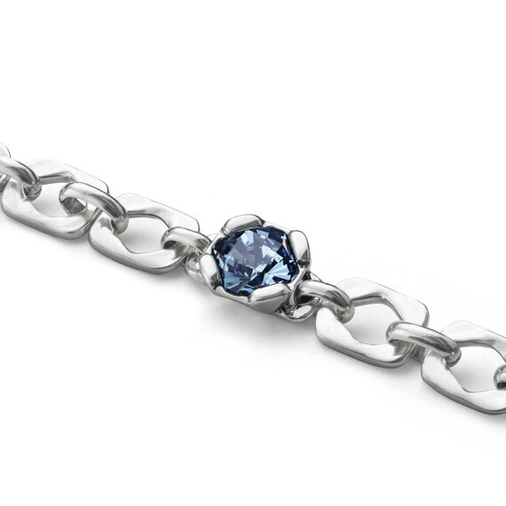 Серебряный браслет женский с кристаллом Сваровски UNOde50 Marvelous, изображение 3