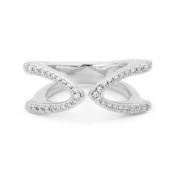 Серебряное кольцо женское с топазами UNOde50 Stand out Topaz, Размер (мм): 18,3-18,7