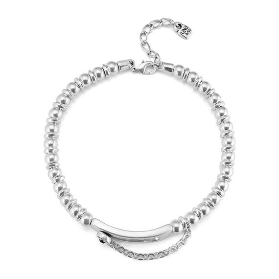 Серебряное ожерелье женское с кристаллом Сваровски UNOde50 On my Own, изображение 2