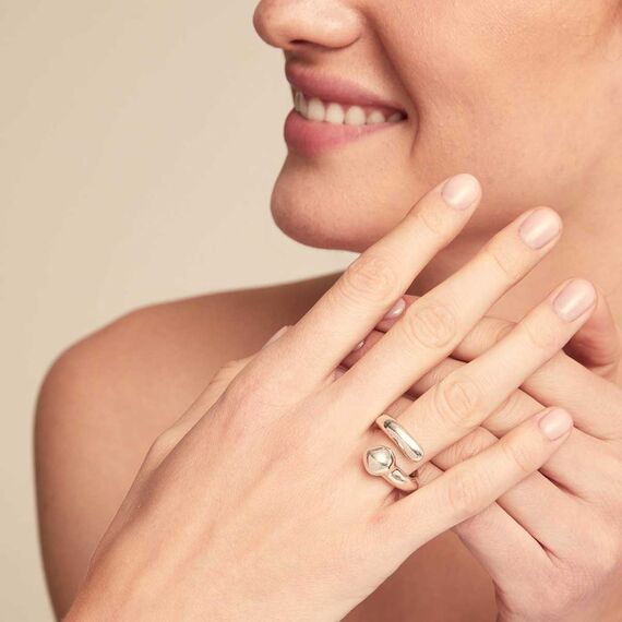 Серебряное кольцо витое Гвоздь UNOde50 Comeback, Размер (мм): 16,3-16,7, изображение 4