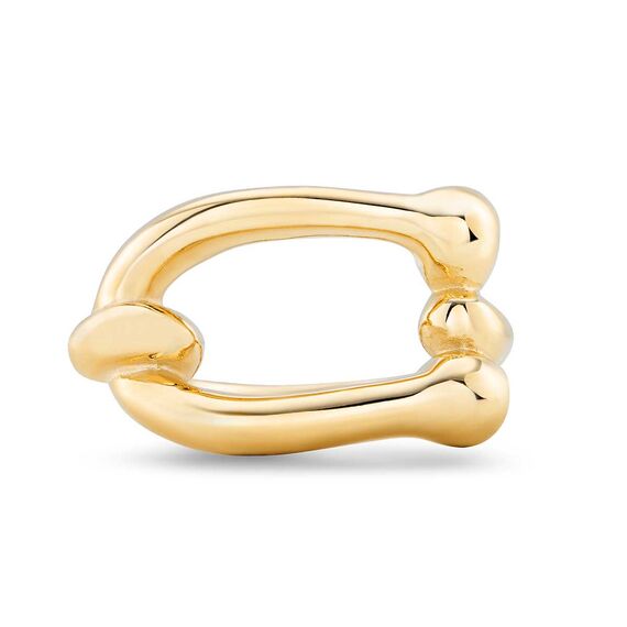 Золотое кольцо женское Подкова UNOde50 Serotonin, Размер (мм): 18,3-18,7, изображение 2