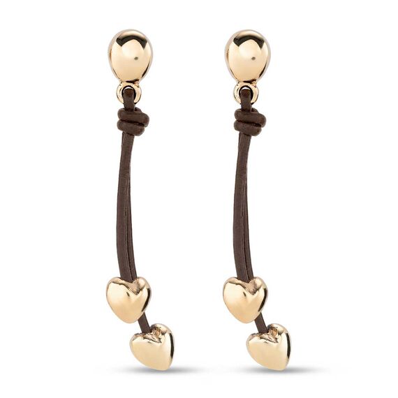 Золотые серьги женские UNOde50 Pretty Love