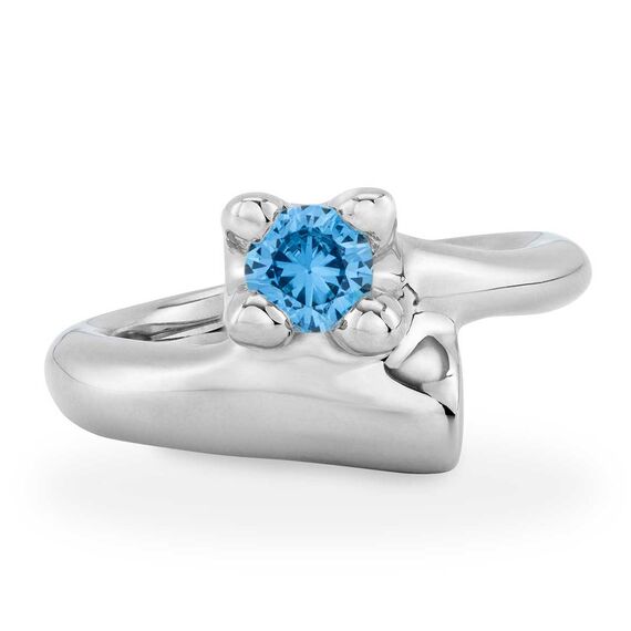 Серебряное кольцо женское с цирконием UNOde50 Divine, Размер (мм): 18,3-18,7, изображение 2