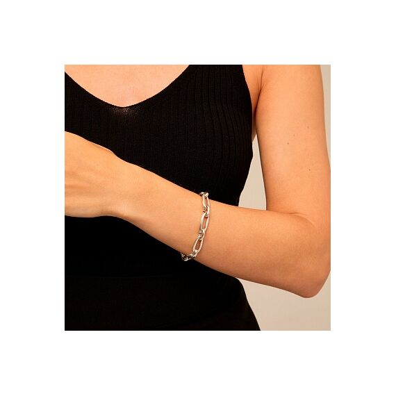 Серебряный браслет цепь UNOde50 Extraordinary, Размер (мм): 165, изображение 5