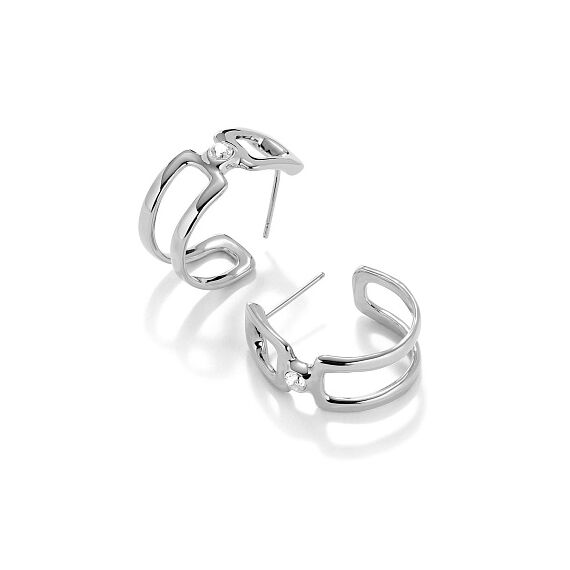 Серебряные серьги женские с топазом UNOde50 Ser Indomable, изображение 2