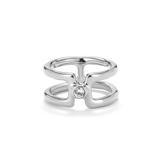 Серебряные кольцо женское с топазом UNOde50 Ser Indomable, Размер (мм): 19,1-19,5