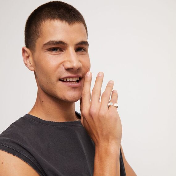 Серебряное кольцо мужское UNOde50 Ser Sin Complejos, Размер (мм): 19,8-20,2, изображение 4