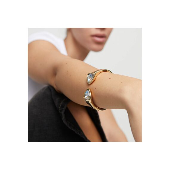 Золотой браслет с кристаллами Сваровски UNOde50 Ser Camaleonica, Размер (мм): 165, изображение 4