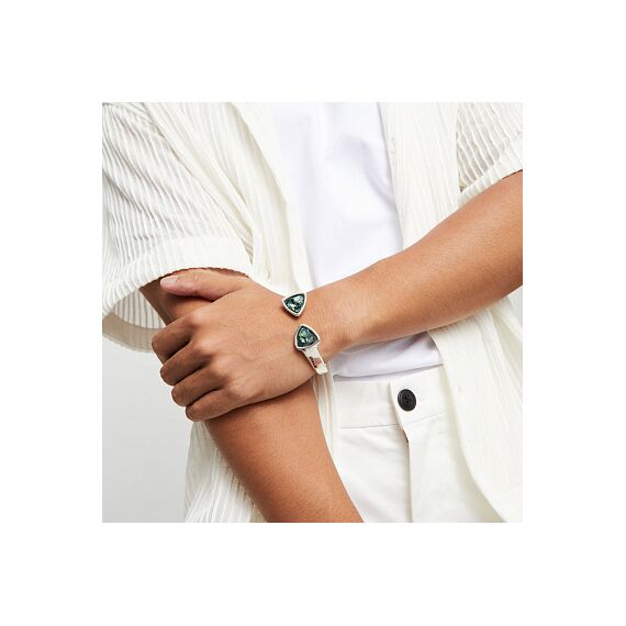 Серебряный браслет с кристаллами Сваровски UNOde50 Ser Camaleonica, Размер (мм): 155, изображение 5