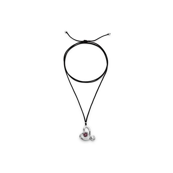 Серебряное ожерелье с кристаллом Сваровски UNOde50 Ser Expresiva