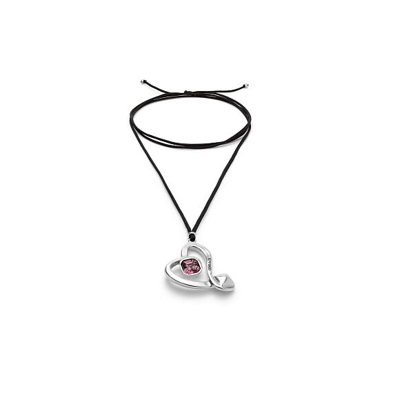 Серебряное ожерелье с кристаллом Сваровски UNOde50 Ser Expresiva, изображение 2