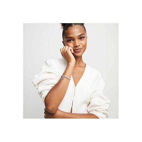 Серебряный браслет женский с кристаллом Сваровски UNOde50 Ser Expresiva, Размер (мм): 155, изображение 5