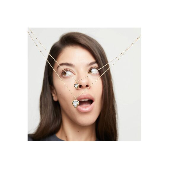 Золотое ожерелье с кристаллами Сваровски UNOde50 Ser Camaleonica, изображение 4