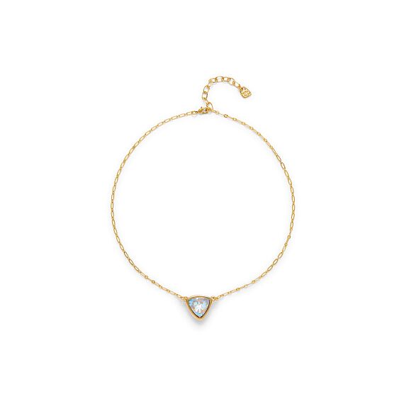 Золотое ожерелье с кристаллом Сваровски UNOde50 Ser Camaleonica