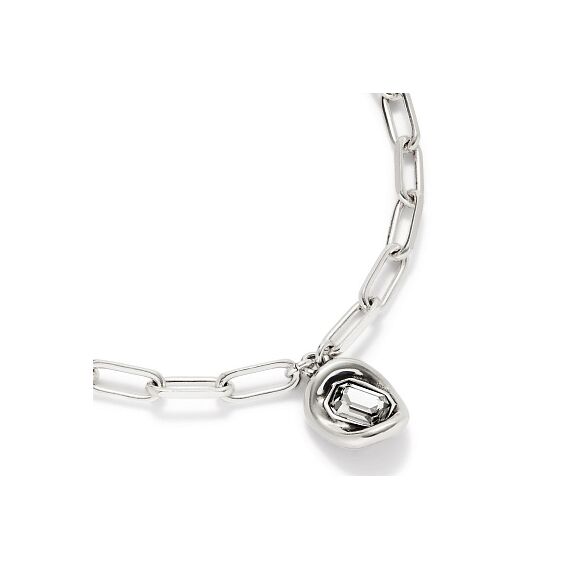 Серебряное ожерелье женское с кристаллом Сваровски UNOde50 Ser Valiente, изображение 3