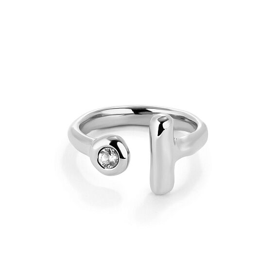 Серебряное кольцо женское с топазом UNOde50 Ser Indomable, Размер (мм): 16,3-16,7, изображение 2