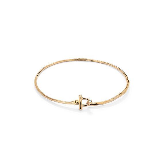 Золотое ожерелье женское с топазом UNOde50 Ser Indomable, Размер (мм): 410