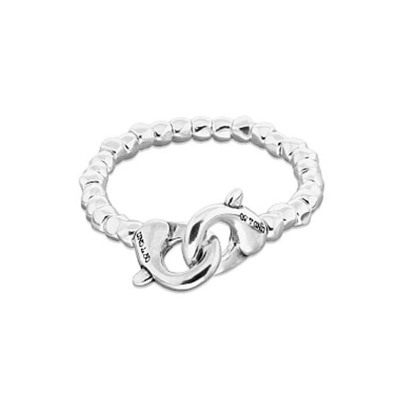 Серебряный браслет карабин UNOde50 Ser Inseparable, Размер (мм): 175-185