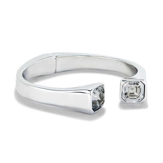 Серебряный браслет жесткий с кристаллами Сваровски UNOde50 Ser Sin Complejos, Размер (мм): 155, изображение 2