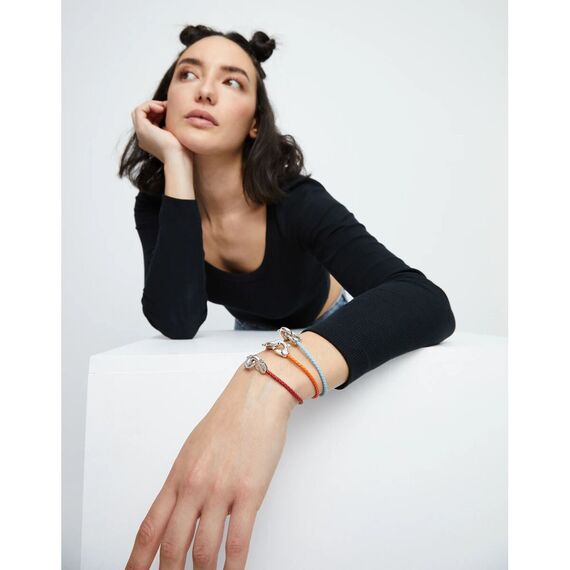 Кожаный браслет карабин с серебром UNOde50 Ser Inseparable, изображение 4