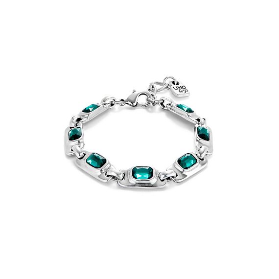 Серебряный браслет с кристаллами Сваровски UNOde50 Ser Magnetica