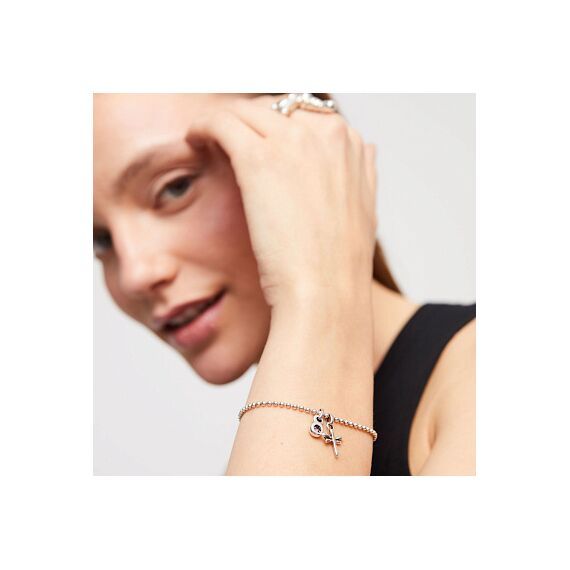 Серебряный браслет женский с кристаллом Сваровски UNOde50 Ser Unico, Размер (мм): 165, изображение 4