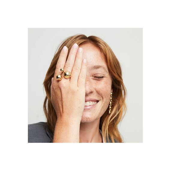 Золотое кольцо женское UNOde50 Ser Intrepida, Размер (мм): 18,3-18,7, изображение 3