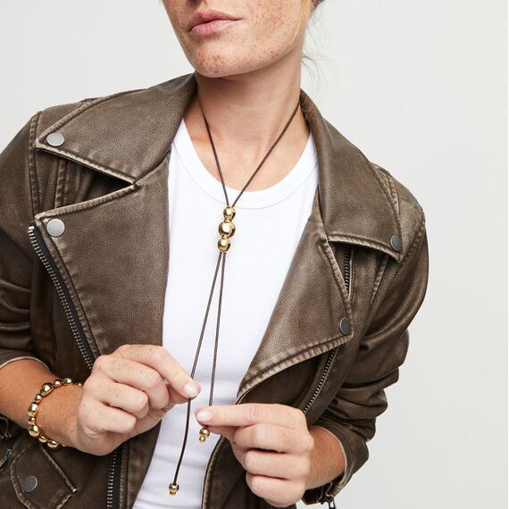 Золотое ожерелье длинное UNOde50 Ser Intrepida, изображение 4