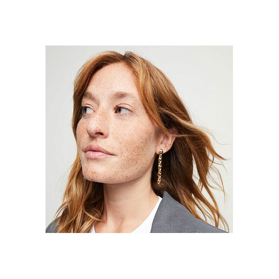 Золотые серьги женские UNOde50 Ser Intrepida, изображение 4