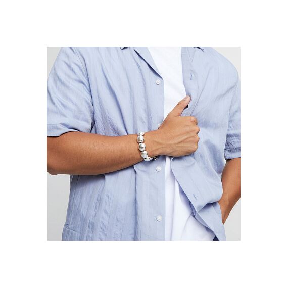 Серебряный браслет из бусин UNOde50 Ser Intrepida, Размер (мм): 155, изображение 5