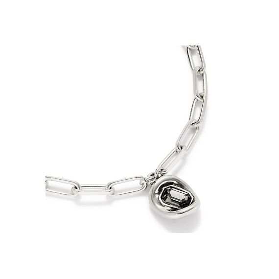 Серебряное ожерелье женское с кристаллом Сваровски UNOde50 Ser Valiente, изображение 3