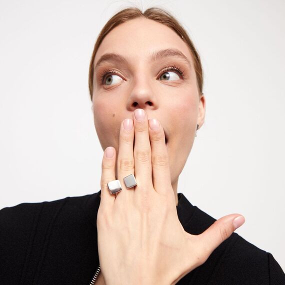 Серебряное кольцо женское UNOde50 Ser Sin Complejos, Размер (мм): 19,1-19,5, изображение 3