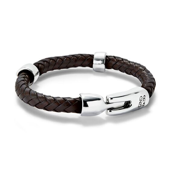 Кожаный браслет с серебром UNOde50 Ser Natural, Размер (мм): 155, изображение 2