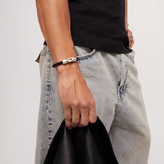 Кожаный браслет с серебром UNOde50 Ser Natural, Размер (мм): 195, изображение 5