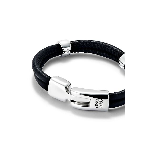 Кожаный браслет с серебром UNOde50 Ser Natural, Размер (мм): 195, изображение 3