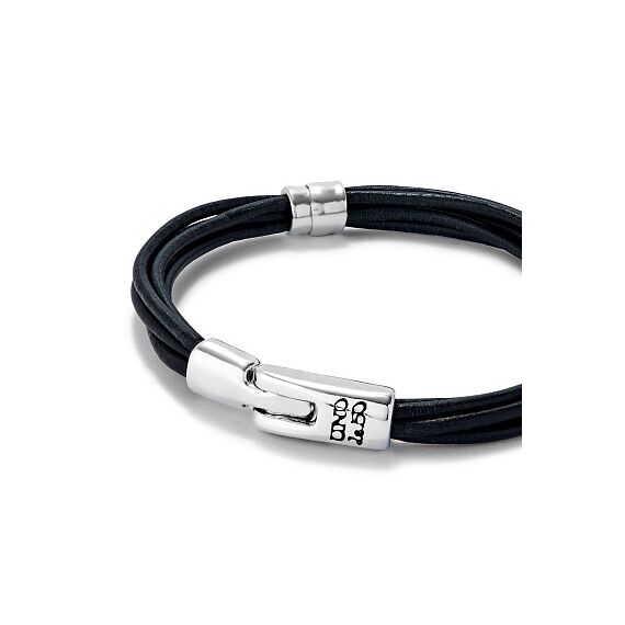 Кожаный браслет с серебром UNOde50 Ser Natural, Размер (мм): 180, изображение 3