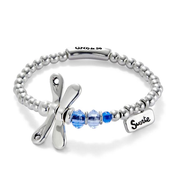 Серебряный браслет с кристаллом Сваровски UNOde50 Ser Rebelde, Размер (мм): 155